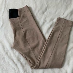 Bebe Velour Skinny Leggings ✨